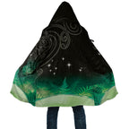 New Zealand Matariki Cloak Pleiades Star Cluster Green Galaxy