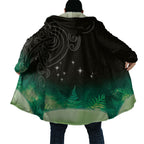 New Zealand Matariki Cloak Pleiades Star Cluster Green Galaxy