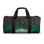New Zealand Matariki Duffle Bag Pleiades Star Cluster Green Galaxy