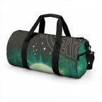 New Zealand Matariki Duffle Bag Pleiades Star Cluster Green Galaxy