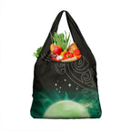New Zealand Matariki Grocery Bag Pleiades Star Cluster Green Galaxy