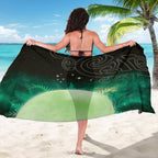 New Zealand Matariki Sarong Pleiades Star Cluster Green Galaxy