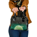 New Zealand Matariki Shoulder Handbag Pleiades Star Cluster Green Galaxy