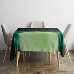 New Zealand Matariki Tablecloth Pleiades Star Cluster Green Galaxy