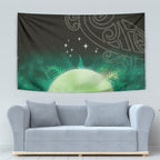 New Zealand Matariki Tapestry Pleiades Star Cluster Green Galaxy