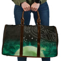 New Zealand Matariki Travel Bag Pleiades Star Cluster Green Galaxy