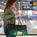 New Zealand Matariki Travel Bag Pleiades Star Cluster Green Galaxy