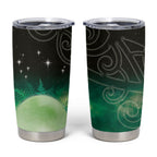New Zealand Matariki Tumbler Cup Pleiades Star Cluster Green Galaxy