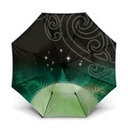 New Zealand Matariki Umbrella Pleiades Star Cluster Green Galaxy