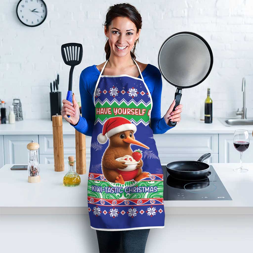 New Zealand Christmas Apron Have Yourself A Kiwi-tastic Christmas - Aussie Hoodie