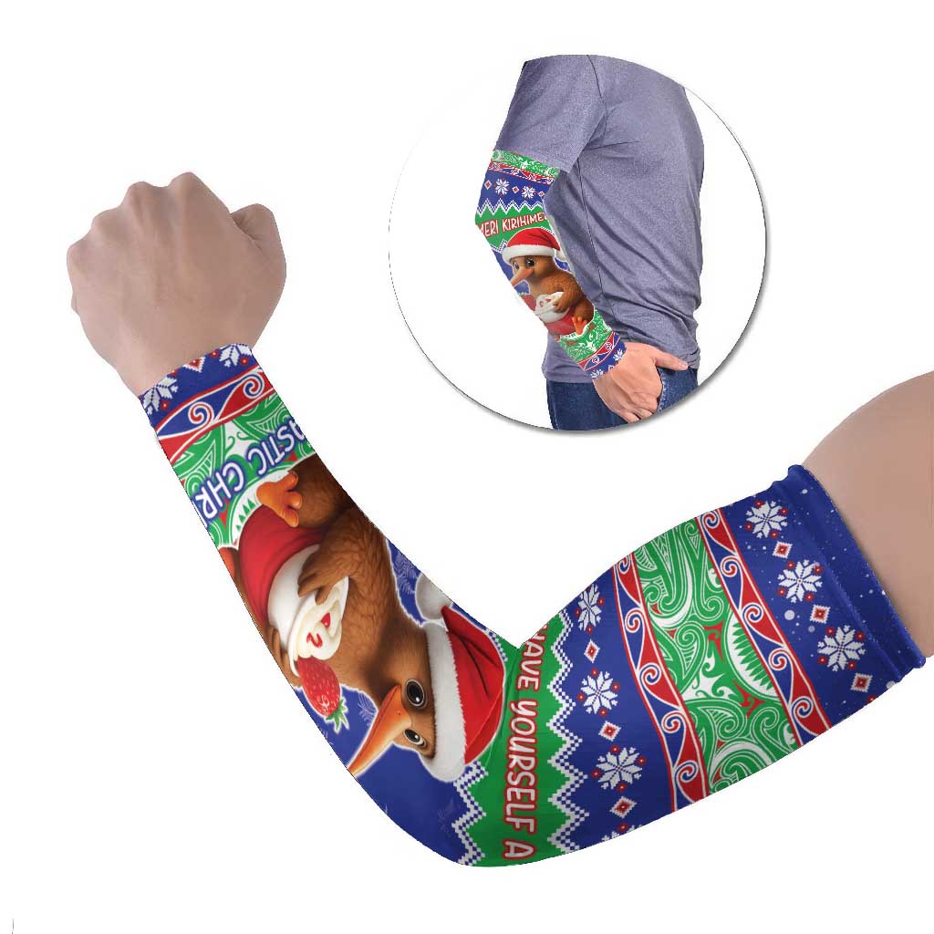 New Zealand Christmas Arm Sleeves Have Yourself A Kiwi-tastic Christmas - Aussie Hoodie