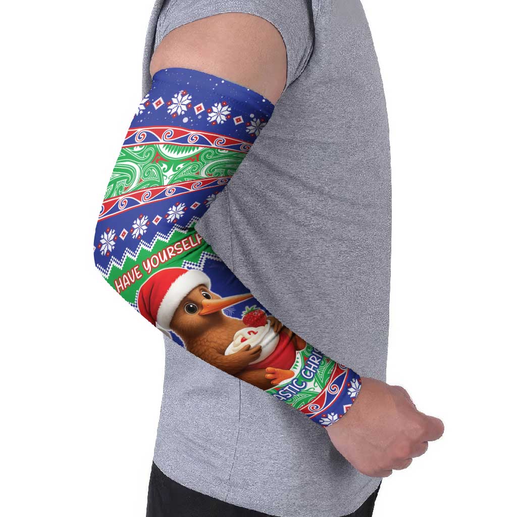 New Zealand Christmas Arm Sleeves Have Yourself A Kiwi-tastic Christmas - Aussie Hoodie