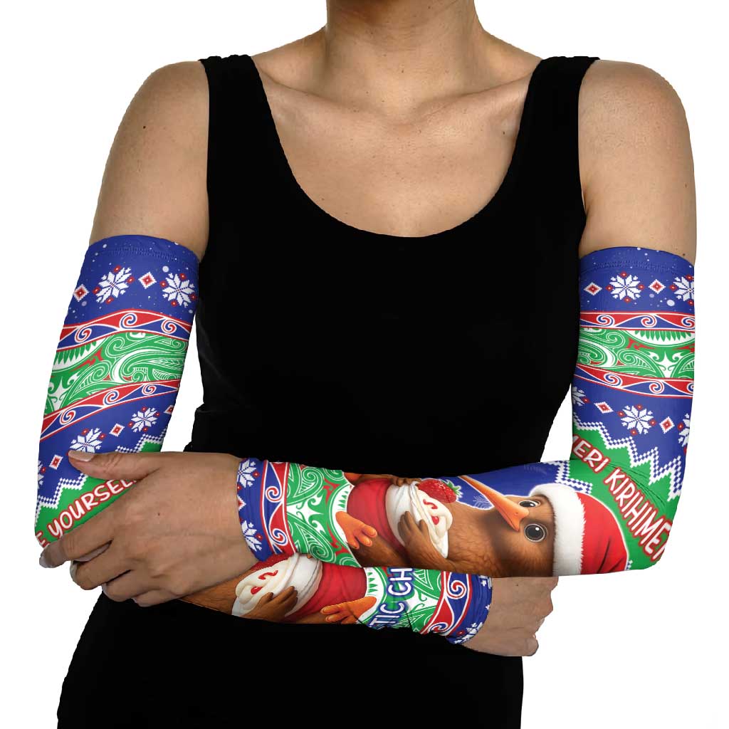 New Zealand Christmas Arm Sleeves Have Yourself A Kiwi-tastic Christmas - Aussie Hoodie