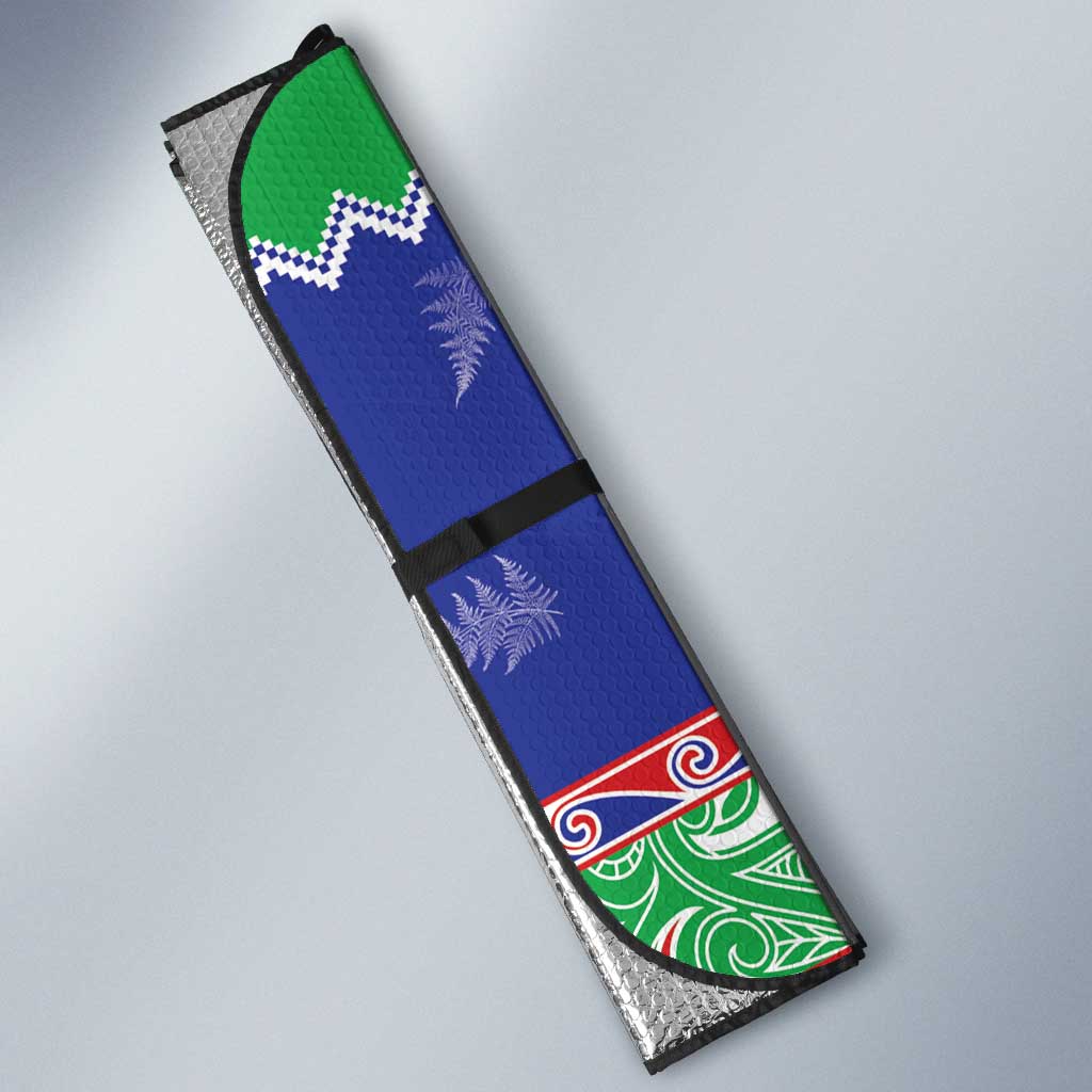 New Zealand Christmas Auto Sun Shade Have Yourself A Kiwi-tastic Christmas - Aussie Hoodie