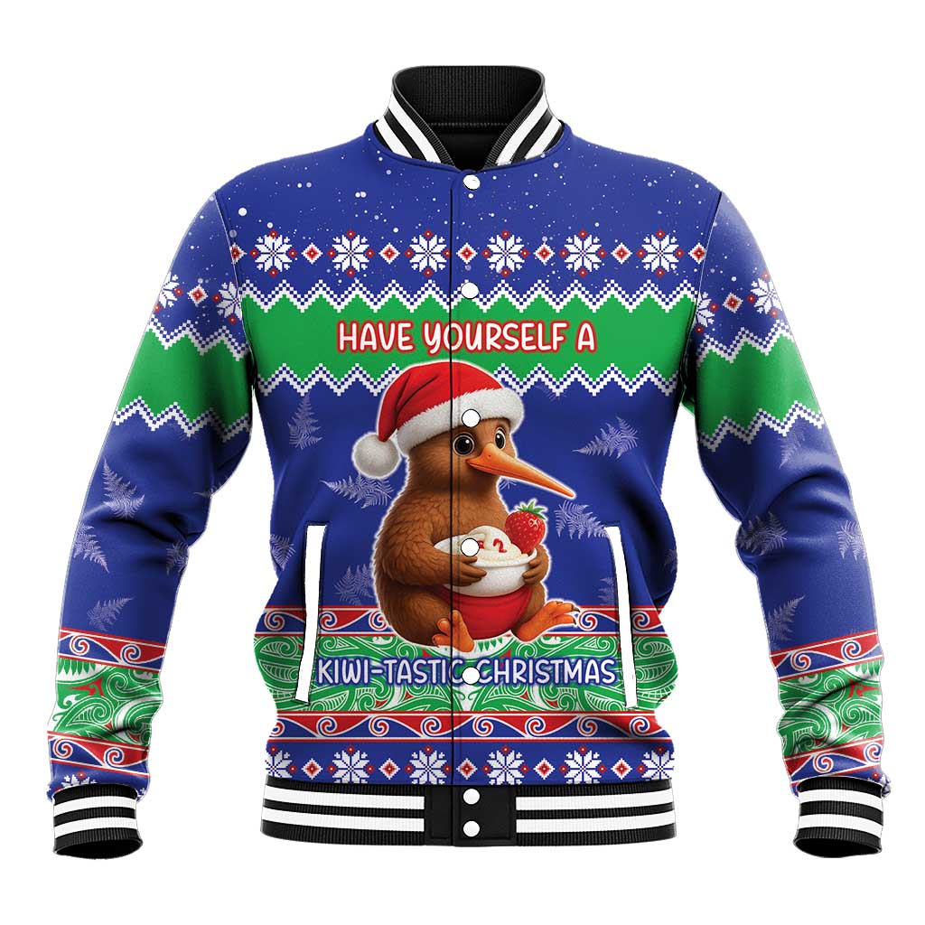 New Zealand Christmas Baseball Jacket Have Yourself A Kiwi-tastic Christmas - Aussie Hoodie