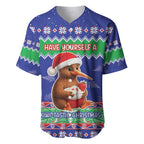 New Zealand Christmas Baseball Jersey Have Yourself A Kiwi-tastic Christmas - Aussie Hoodie