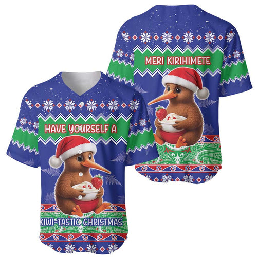 New Zealand Christmas Baseball Jersey Have Yourself A Kiwi-tastic Christmas - Aussie Hoodie