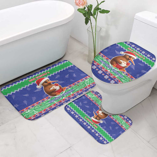New Zealand Christmas Bathroom Set Have Yourself A Kiwi-tastic Christmas - Aussie Hoodie