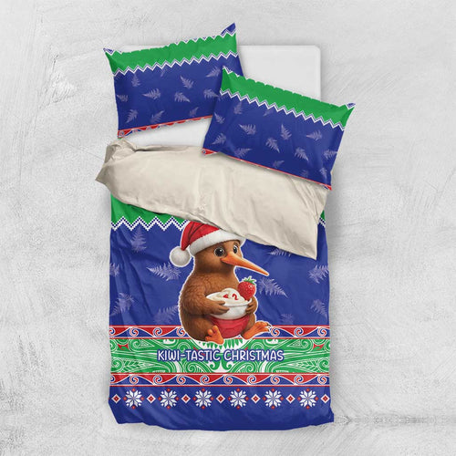 New Zealand Christmas Bedding Set Have Yourself A Kiwi-tastic Christmas - Aussie Hoodie