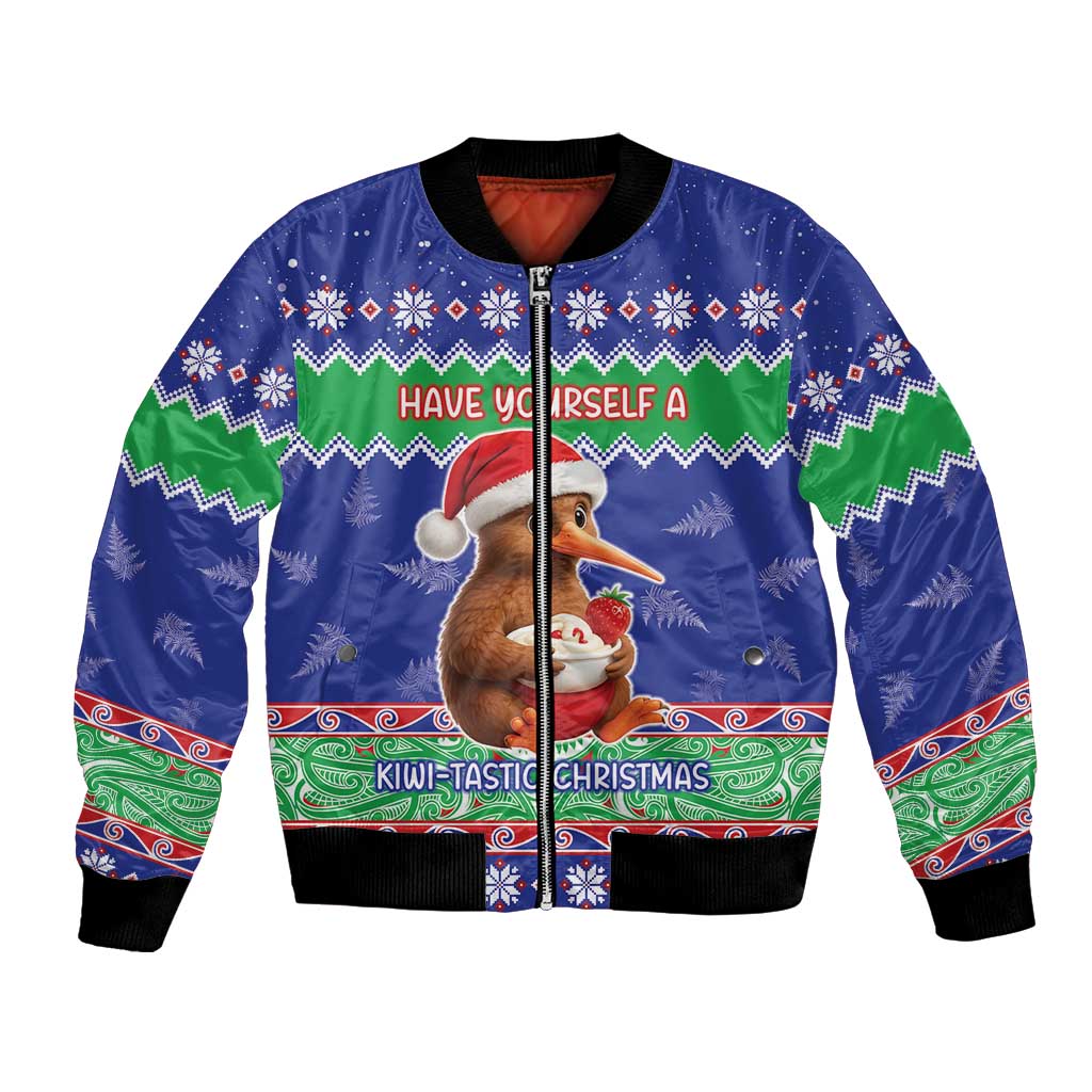 New Zealand Christmas Bomber Jacket Have Yourself A Kiwi-tastic Christmas - Aussie Hoodie