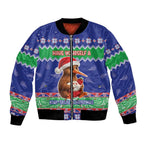 New Zealand Christmas Bomber Jacket Have Yourself A Kiwi-tastic Christmas - Aussie Hoodie