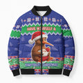 New Zealand Christmas Bomber Puffer Jacket Have Yourself A Kiwi-tastic Christmas - Aussie Hoodie