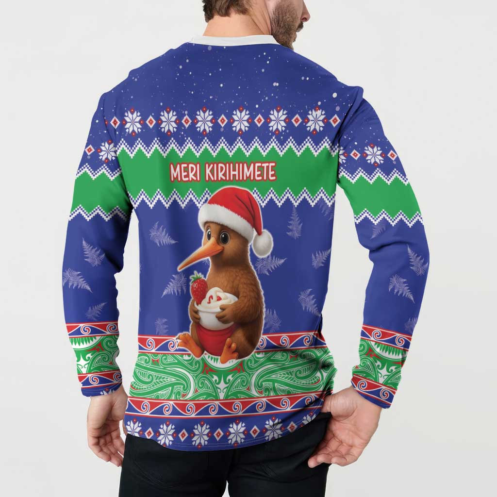 New Zealand Christmas Button Sweatshirt Have Yourself A Kiwi-tastic Christmas - Aussie Hoodie