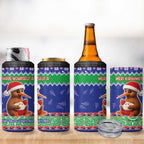 New Zealand Christmas 4 in 1 Can Cooler Tumbler Have Yourself A Kiwi-tastic Christmas - Aussie Hoodie