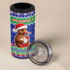 New Zealand Christmas 4 in 1 Can Cooler Tumbler Have Yourself A Kiwi-tastic Christmas - Aussie Hoodie