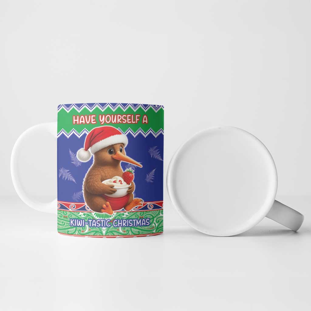 New Zealand Christmas Ceramic Mug Have Yourself A Kiwi-tastic Christmas - Aussie Hoodie