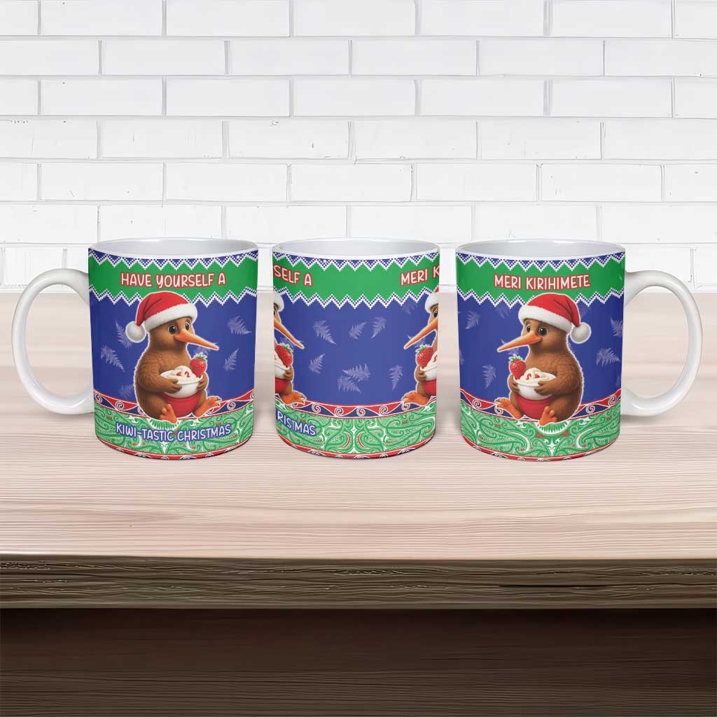 New Zealand Christmas Ceramic Mug Have Yourself A Kiwi-tastic Christmas - Aussie Hoodie