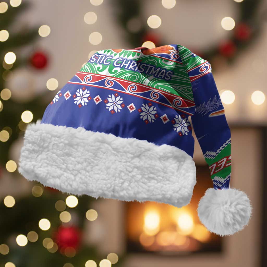 New Zealand Christmas Santa Hat Have Yourself A Kiwi-tastic Christmas - Aussie Hoodie