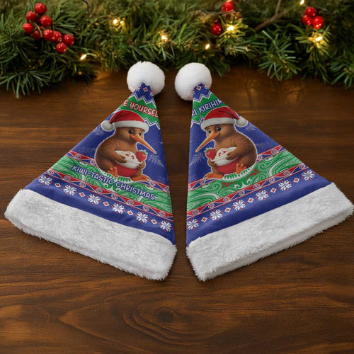 New Zealand Christmas Santa Hat Have Yourself A Kiwi-tastic Christmas - Aussie Hoodie