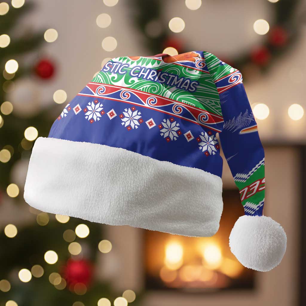 New Zealand Christmas Santa Hat Have Yourself A Kiwi-tastic Christmas - Aussie Hoodie