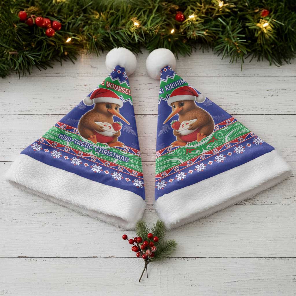 New Zealand Christmas Santa Hat Have Yourself A Kiwi-tastic Christmas - Aussie Hoodie