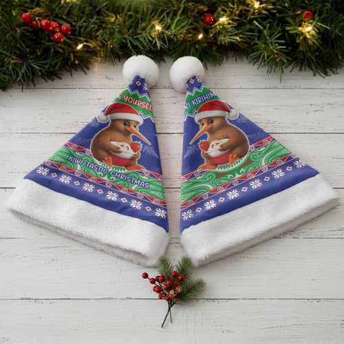 New Zealand Christmas Santa Hat Have Yourself A Kiwi-tastic Christmas - Aussie Hoodie