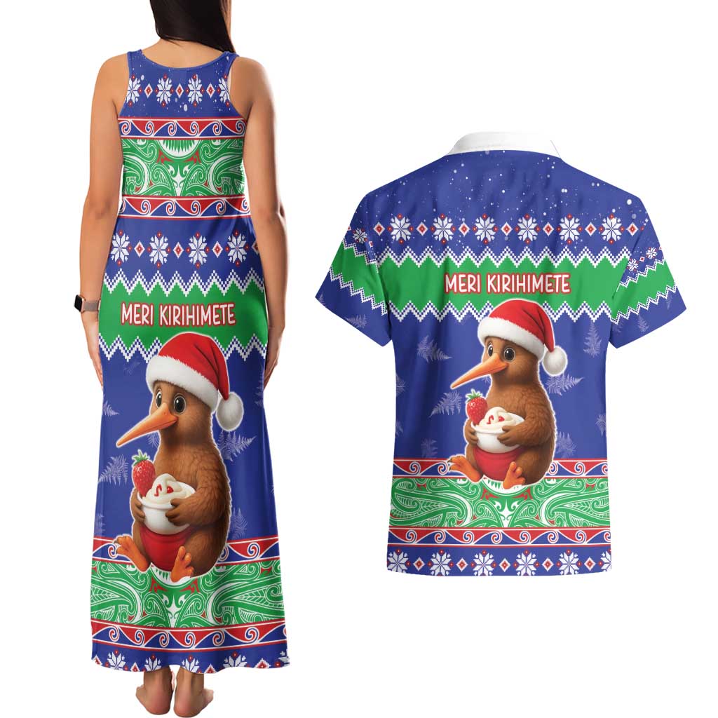 New Zealand Christmas Couples Matching Tank Maxi Dress and Hawaiian Shirt Have Yourself A Kiwi-tastic Christmas - Aussie Hoodie