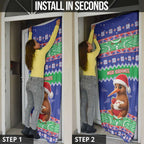 New Zealand Christmas Door Cover Have Yourself A Kiwi-tastic Christmas - Aussie Hoodie