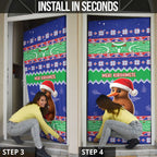 New Zealand Christmas Door Cover Have Yourself A Kiwi-tastic Christmas - Aussie Hoodie
