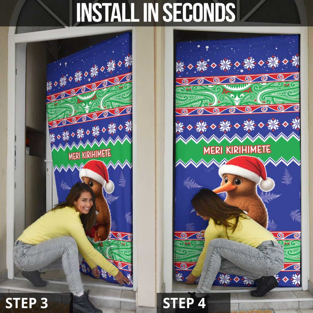 New Zealand Christmas Door Cover Have Yourself A Kiwi-tastic Christmas - Aussie Hoodie