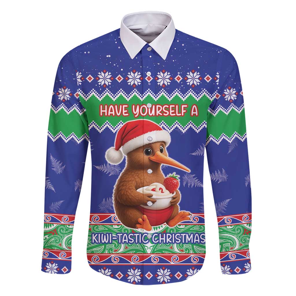 New Zealand Christmas Family Matching Long Sleeve Bodycon Dress and Hawaiian Shirt Have Yourself A Kiwi-tastic Christmas - Aussie Hoodie