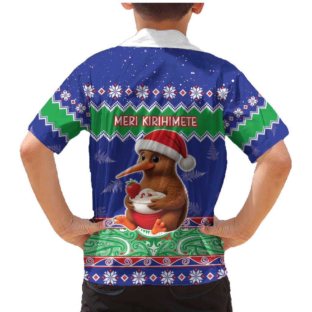 New Zealand Christmas Family Matching Mermaid Dress and Hawaiian Shirt Have Yourself A Kiwi-tastic Christmas - Aussie Hoodie