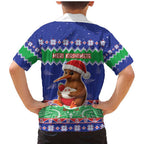 New Zealand Christmas Family Matching Mermaid Dress and Hawaiian Shirt Have Yourself A Kiwi-tastic Christmas - Aussie Hoodie