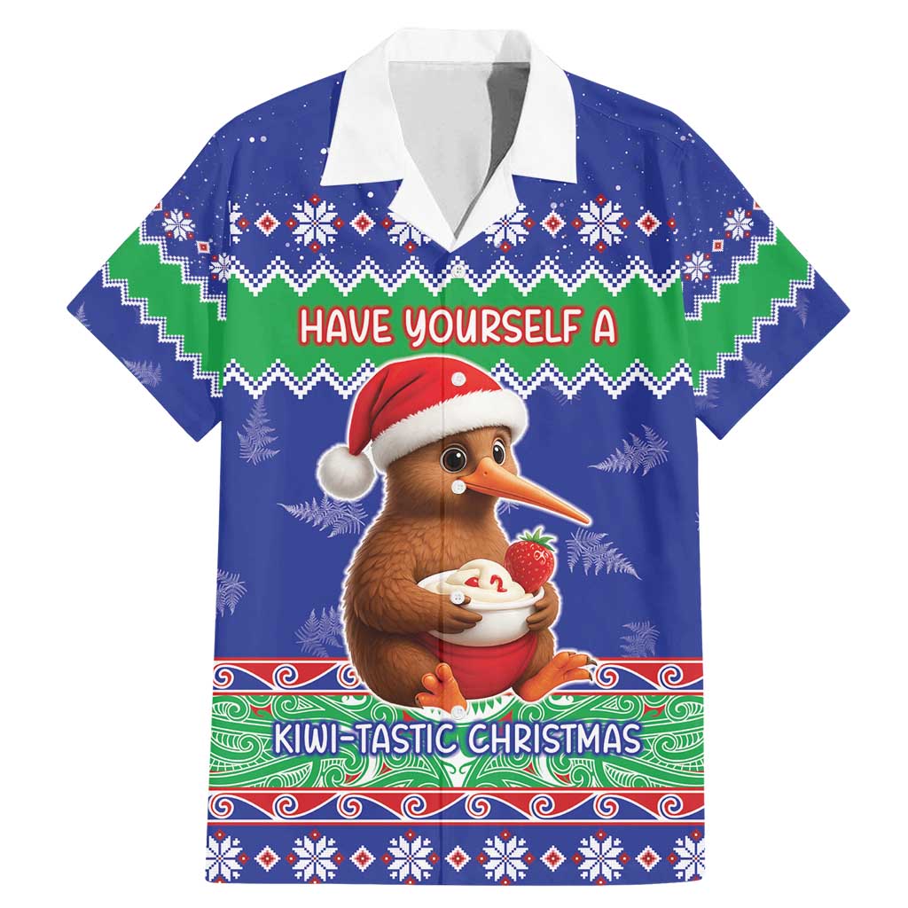 New Zealand Christmas Family Matching Mermaid Dress and Hawaiian Shirt Have Yourself A Kiwi-tastic Christmas - Aussie Hoodie