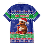 New Zealand Christmas Family Matching Mermaid Dress and Hawaiian Shirt Have Yourself A Kiwi-tastic Christmas - Aussie Hoodie