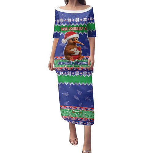 New Zealand Christmas Family Matching Puletasi and Hawaiian Shirt Have Yourself A Kiwi-tastic Christmas - Aussie Hoodie