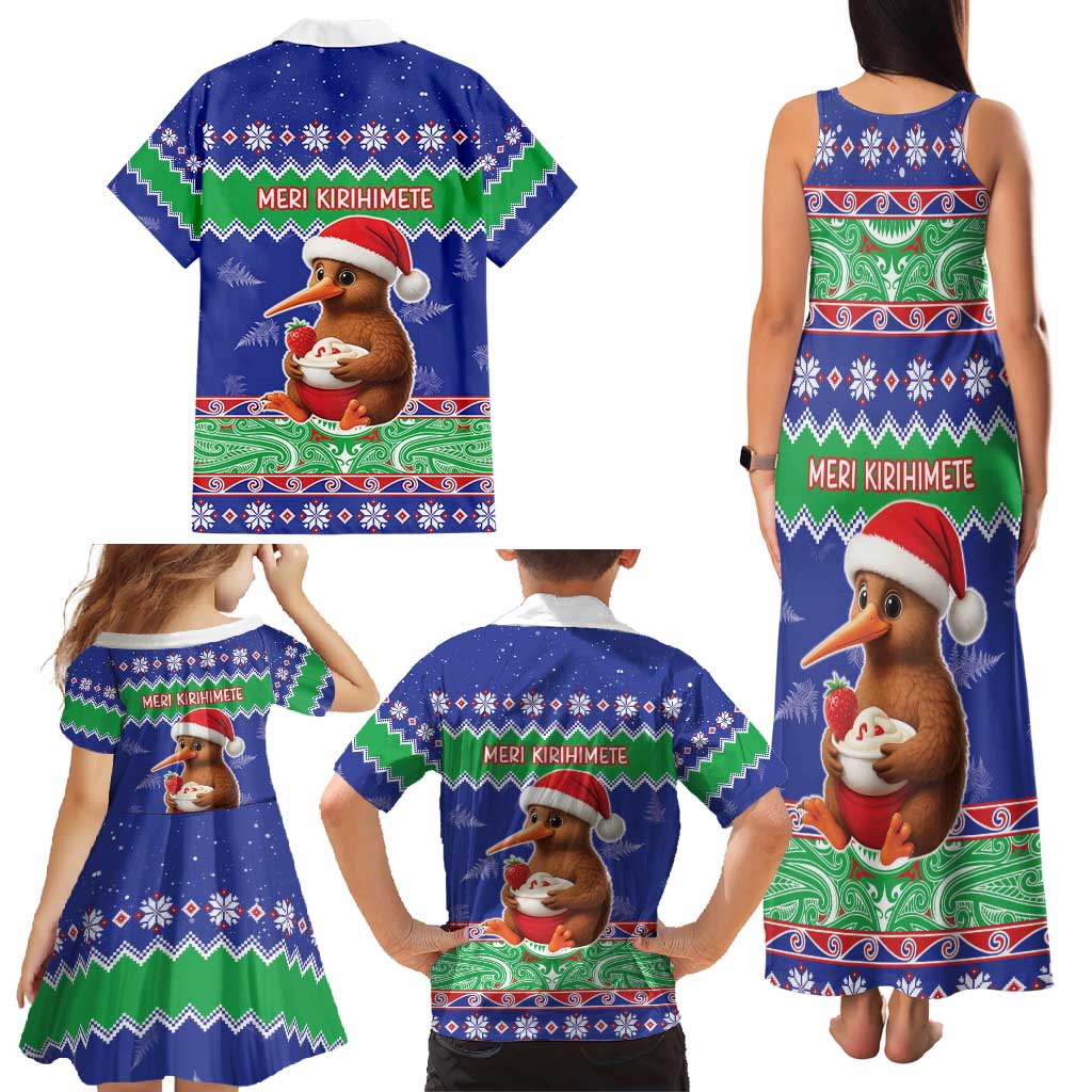 New Zealand Christmas Family Matching Tank Maxi Dress and Hawaiian Shirt Have Yourself A Kiwi-tastic Christmas - Aussie Hoodie