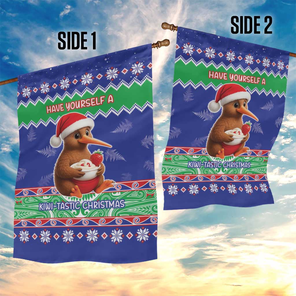 New Zealand Christmas Garden Flag Have Yourself A Kiwi-tastic Christmas - Aussie Hoodie
