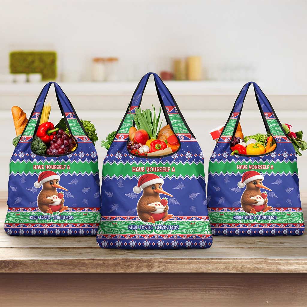 New Zealand Christmas Grocery Bag Have Yourself A Kiwi-tastic Christmas - Aussie Hoodie