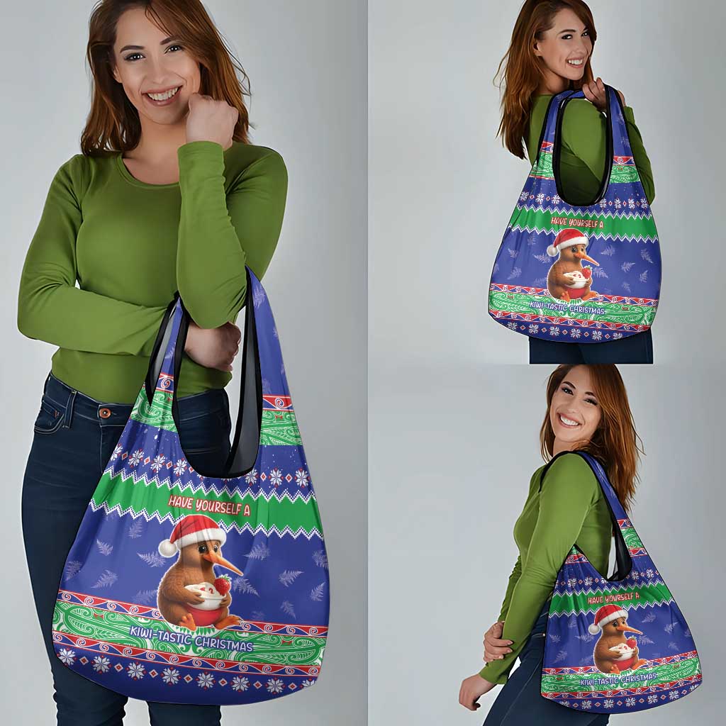 New Zealand Christmas Grocery Bag Have Yourself A Kiwi-tastic Christmas - Aussie Hoodie
